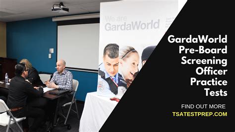 GardaWorld Pre-Board Screening Officer Practice Tests. . Gardaworld drug test